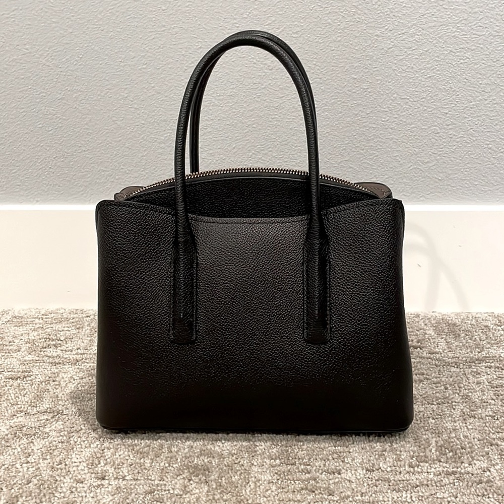 Kate Spade New York - Margaux Leather Zip Medium Satchel Bag - Picture 4 of 7